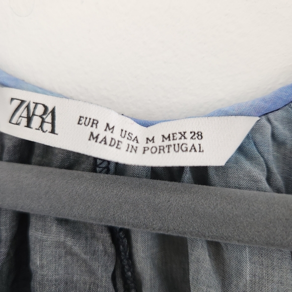 Zara tie-dye blouse Size M - Picture 7 of 11